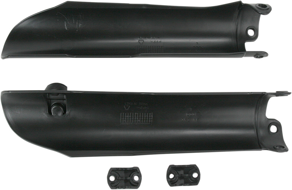 ACERBIS Lower Fork Covers for Inverted Forks - Black 2113740001