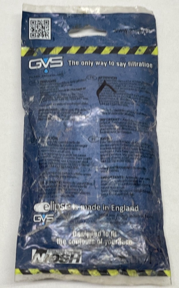 GVS SPR321 Elipse P100 Replacement Filter, Size Small/Medium - 2 Pack