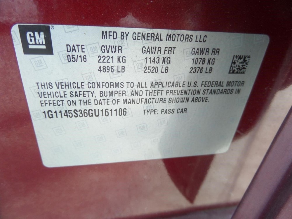Chassis ECM Body Control BCM Left Hand Dash Fits 15-20 IMPALA