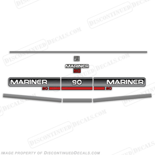 Fits Mariner 1994 90hp Decal Kit