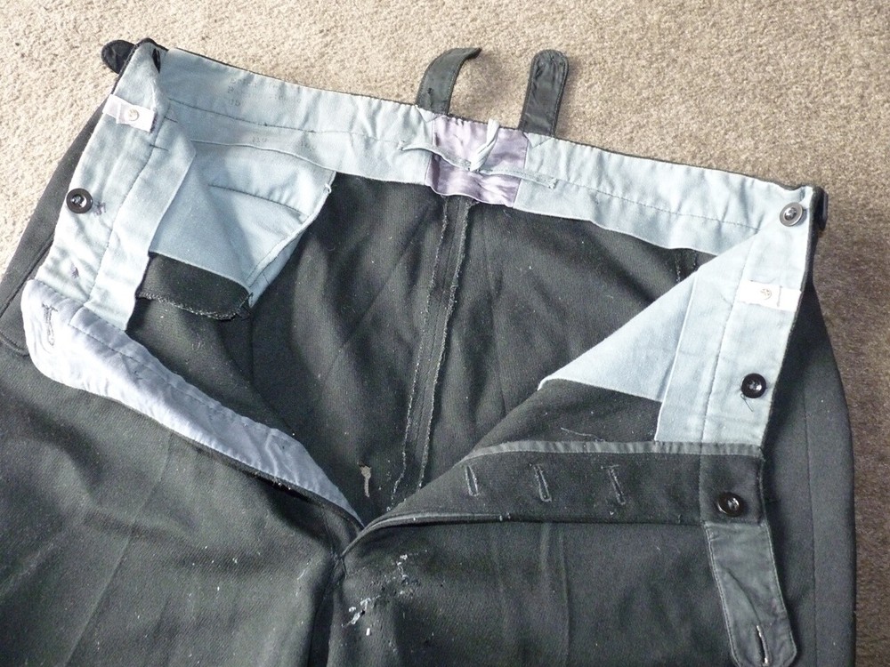 Elite black pancer trousers