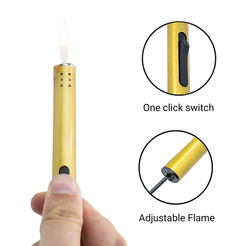 Candle Lighter Butane Slim Refillable