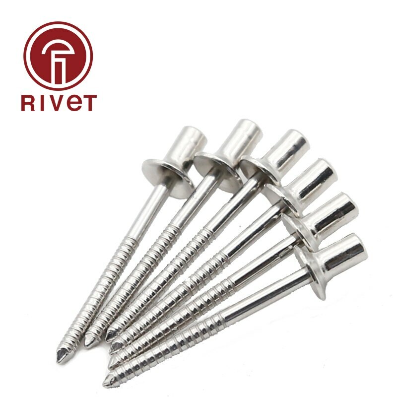 Stainless Countersunk Head Closed End Blind Rivet Sealed Breakstem Fasteners