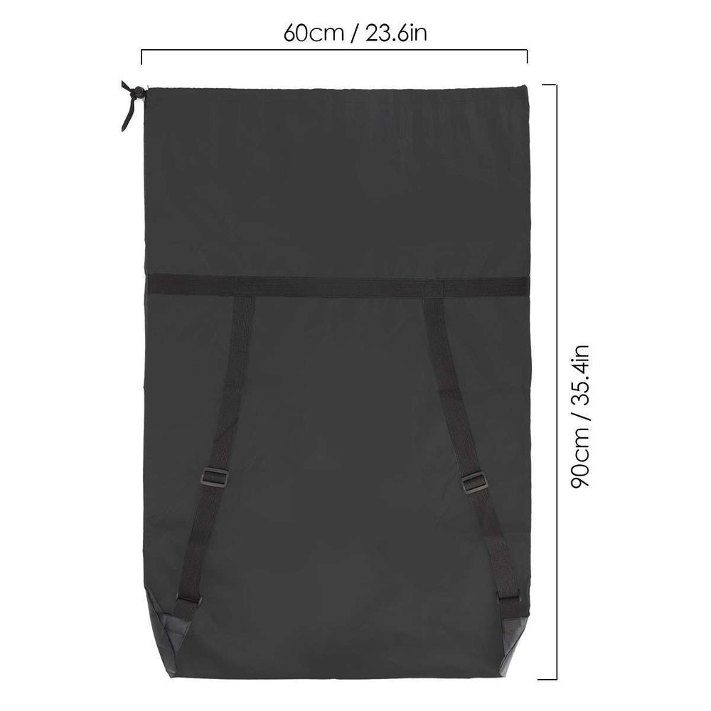 Large Laundry Bag Washing Clothes Storage Strap Heavy Duty Drawstring Adjustable