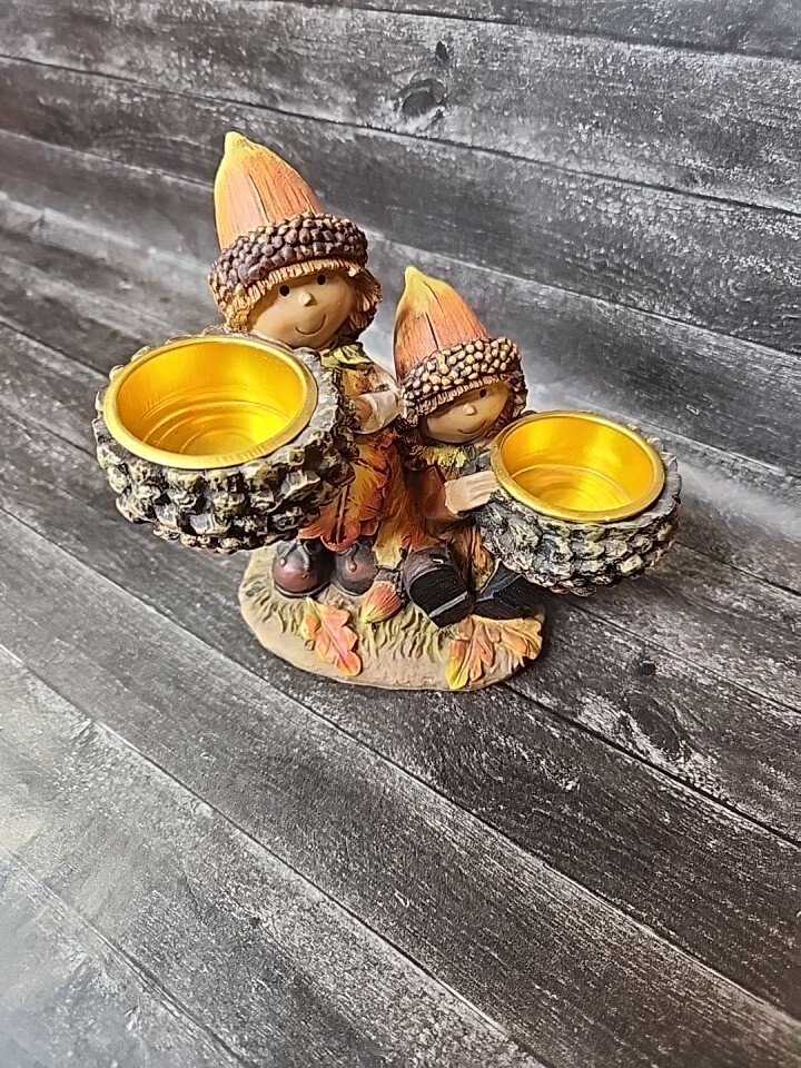 Yankee Candle Double Nutbaby Pinecone Double Tealight Holder