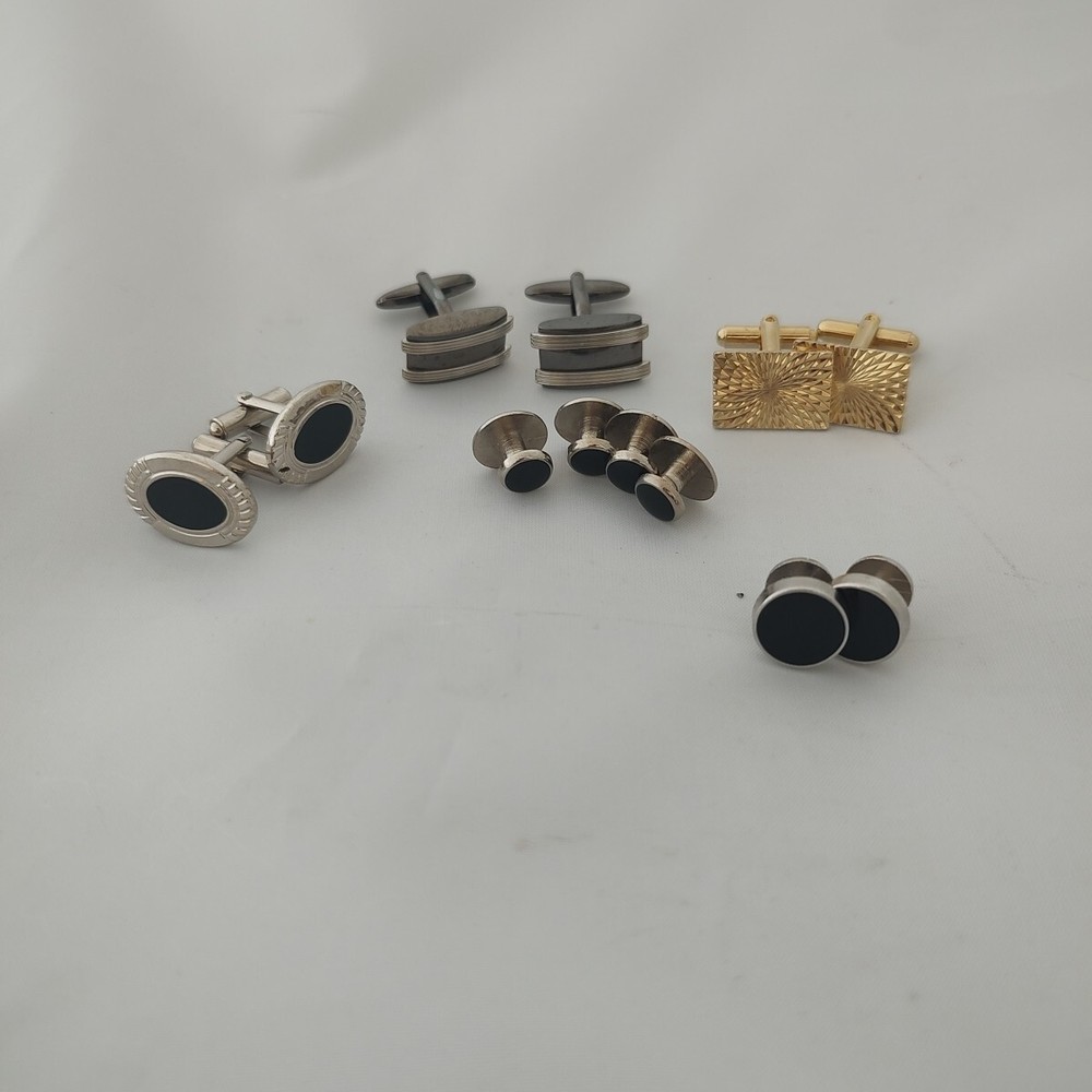 Assorted Cufflinks 6 Pairs