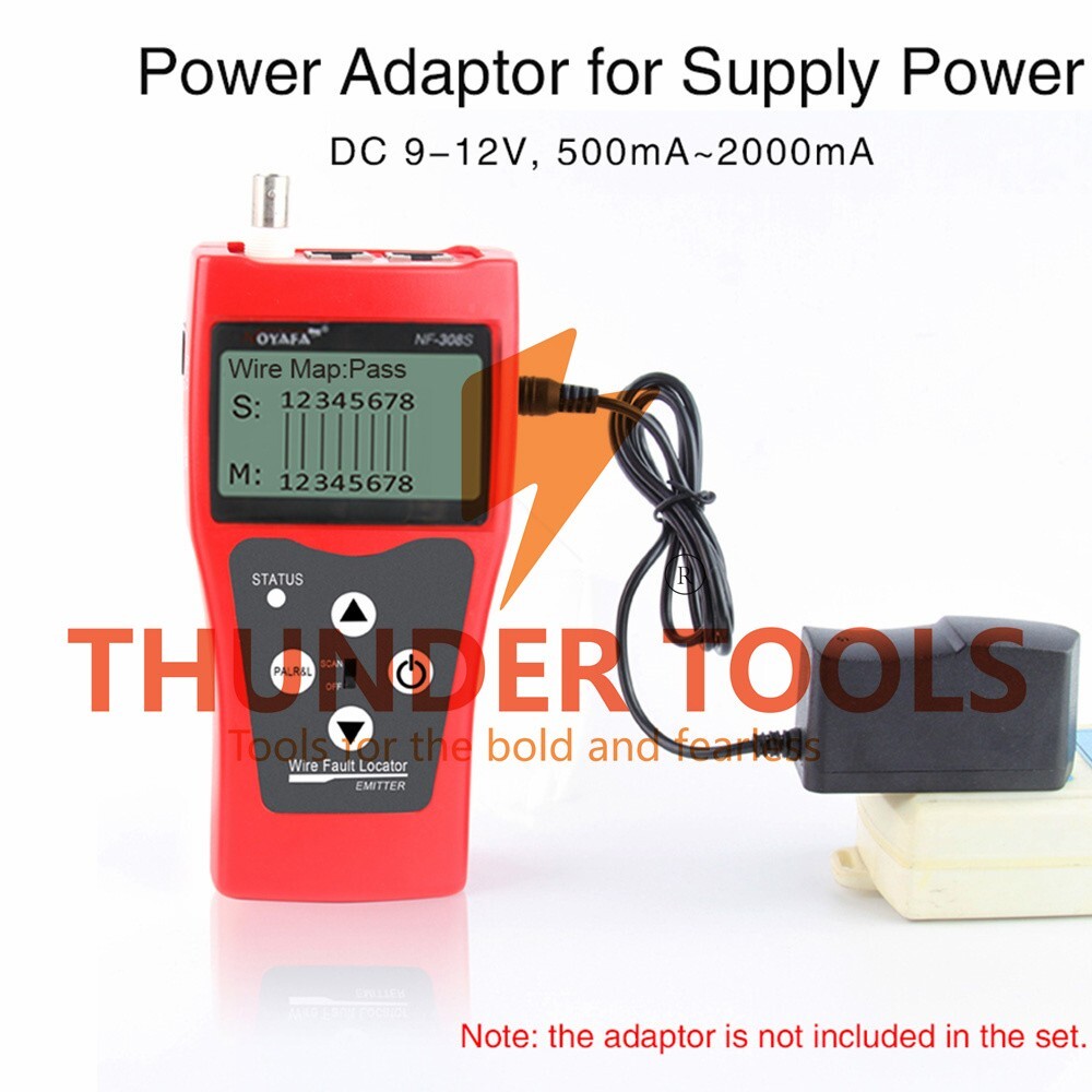 Thunder Tools NOYAFA Multi-functional LCD Network Cable Tester High