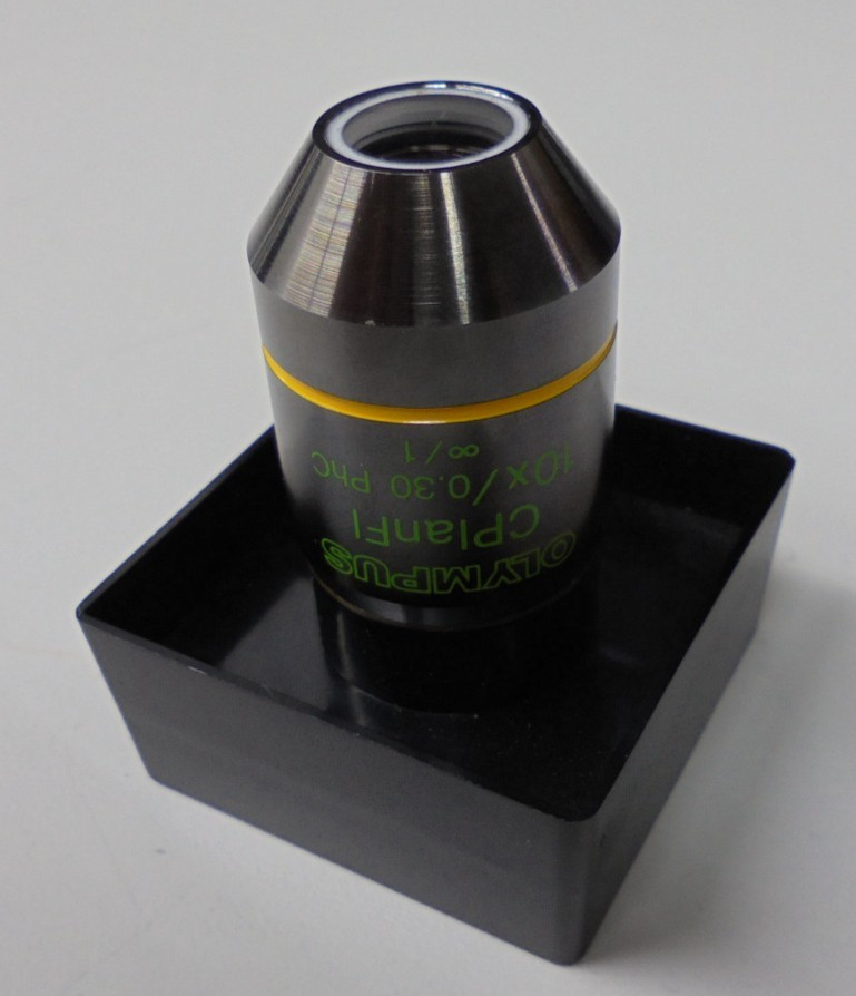 Olympus 10X/0.30 PhC Microscope Objective