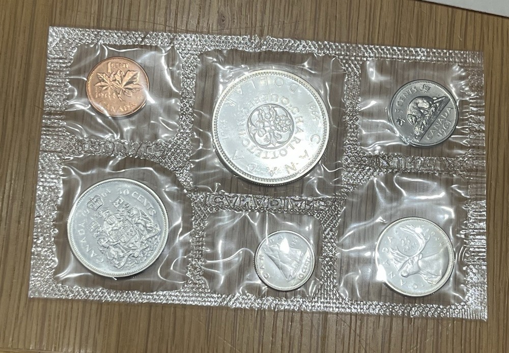 1964 Canada Silver Mint Set