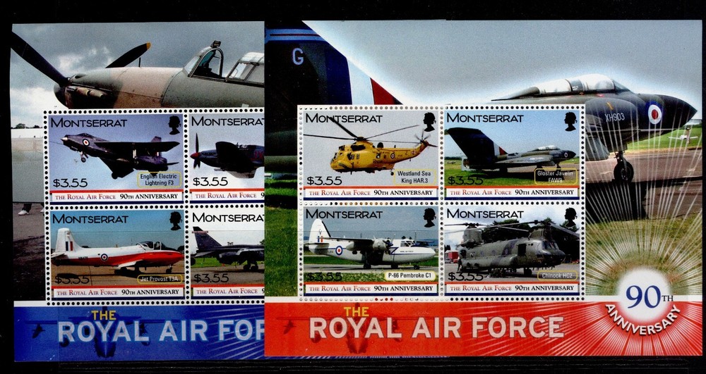 MONTSERRAT 1981-2008 sheetlets NH MINT SG514b-1424a. CHOOSE FROM LIST.