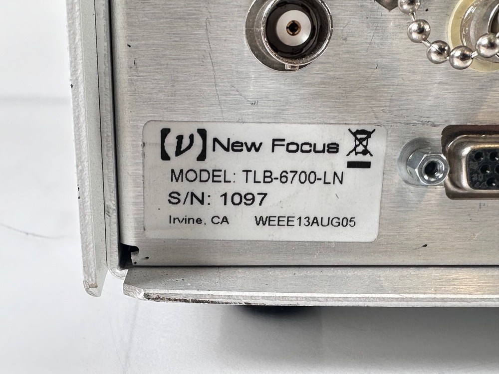 New Focus TLB-6700-LN Tunable Diode Laser Controller