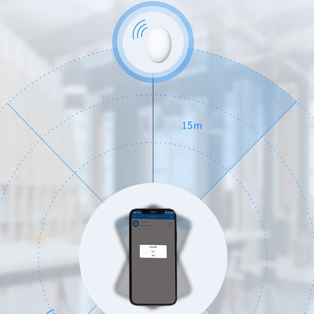 Smart Air Tag GPS Bluetooth Tracking for Pets Key Bags For IOS & Android Support
