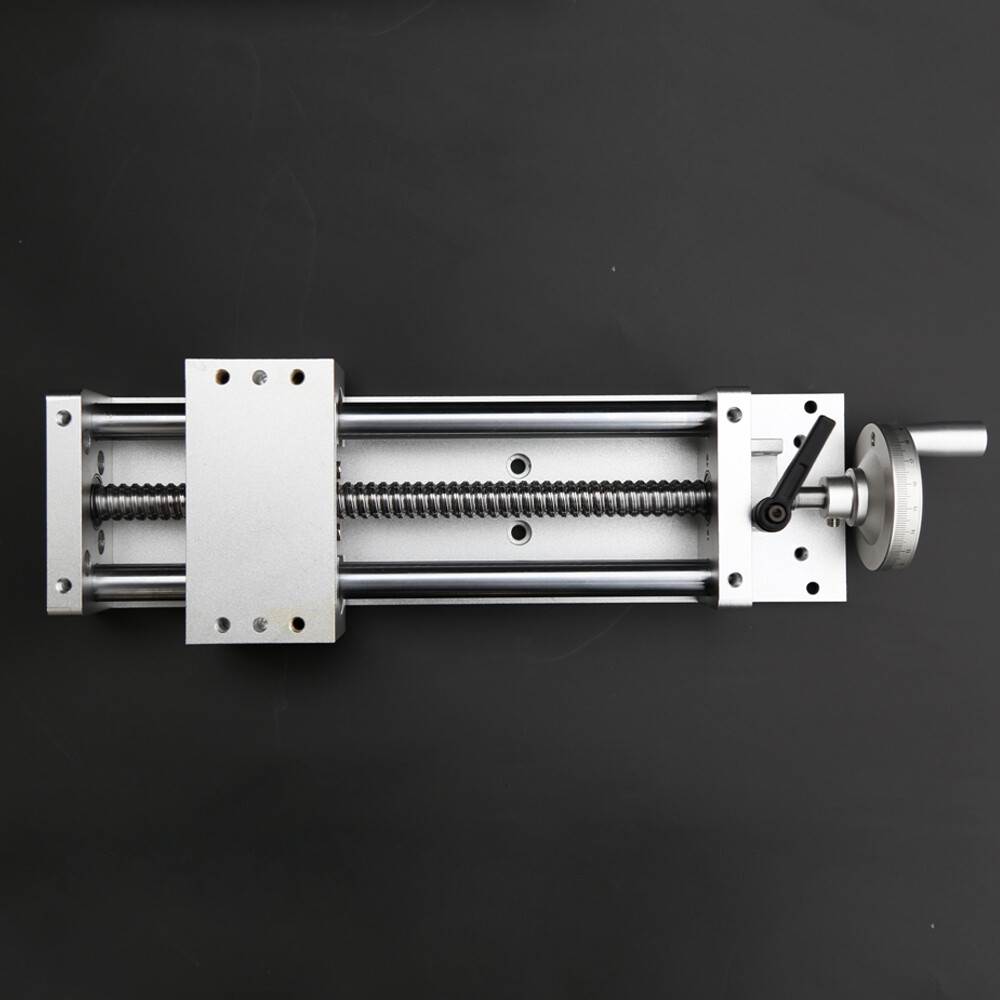 200mm/400mm Manual Sliding Table Linear Stage Linear Actuator CNC Sliding Stroke
