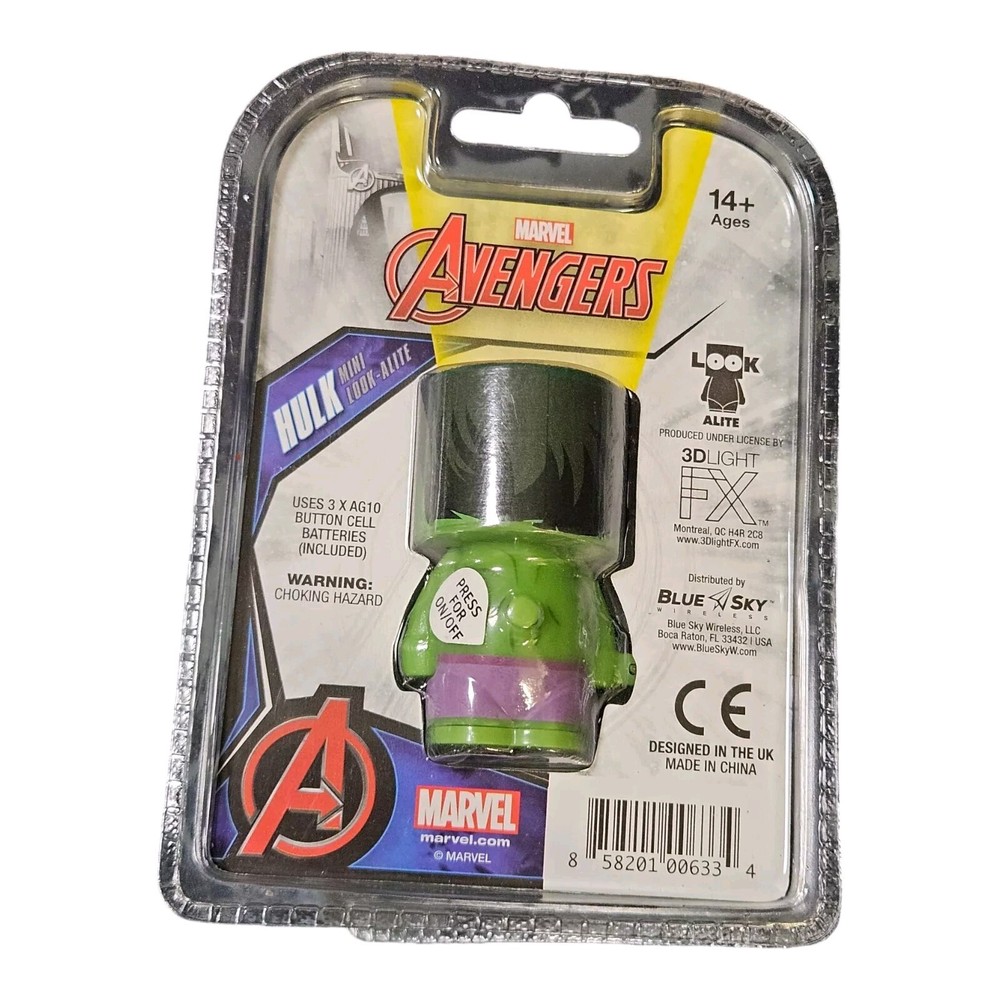 Marvel Advangers LED Light Keychain Hulk