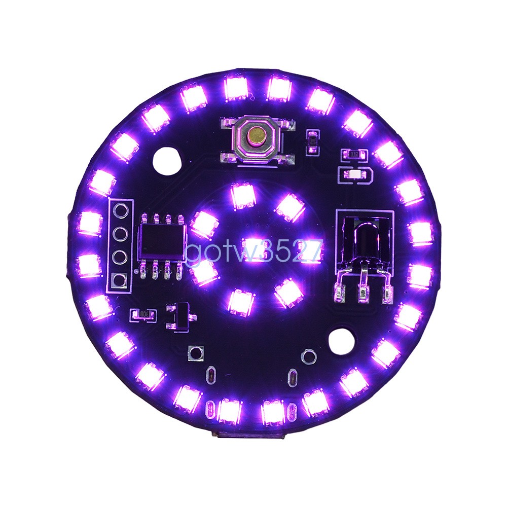 Infrared Remote LED Light 10 Mode DIY Type-C Night Light Infrared Module Light