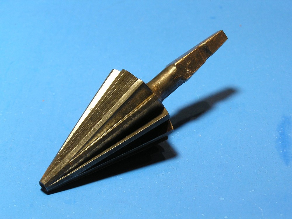 Vtg Tapered Pipe Reamer 1/4 X 2-3/8 - Marked E. F. Rees