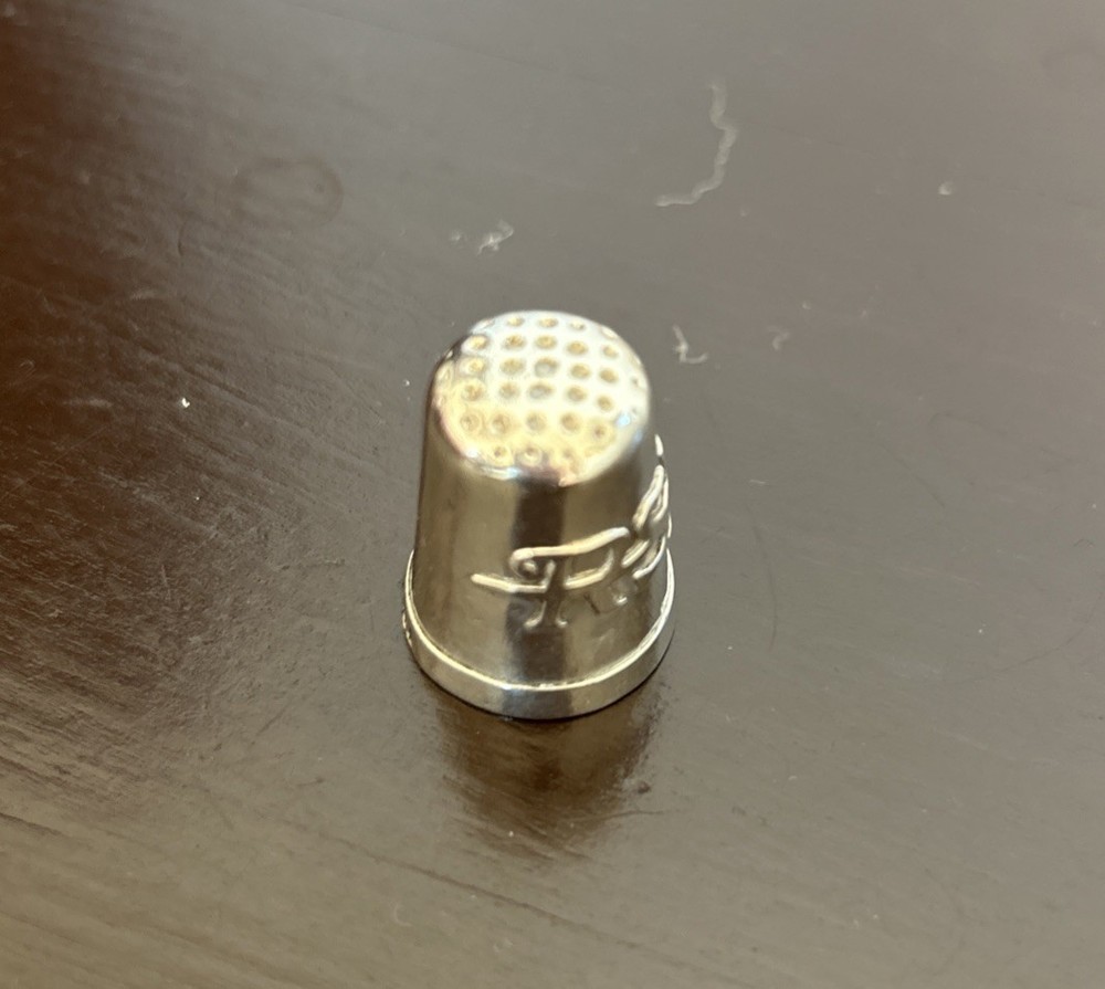 Sterling Antique Thimble