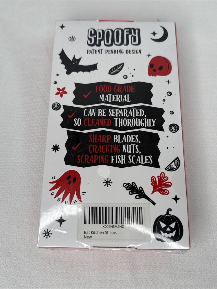 Halloween Bat Kitchen Food Shears Scissors