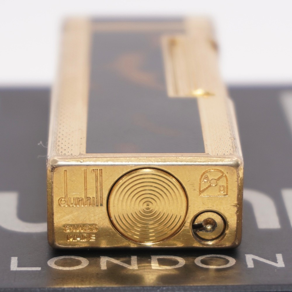 Dunhill Lighter Brown Shell-Ultrasonically cleaned_Working