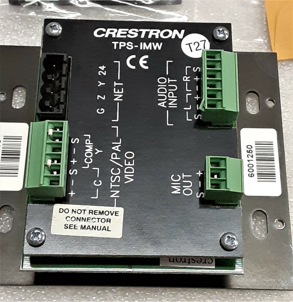 Crestron TPS-IMW Wall Mount Interface Module