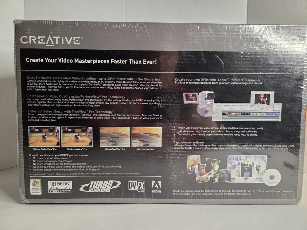Creative Labs SB0630 Video Blaster Editor NIB