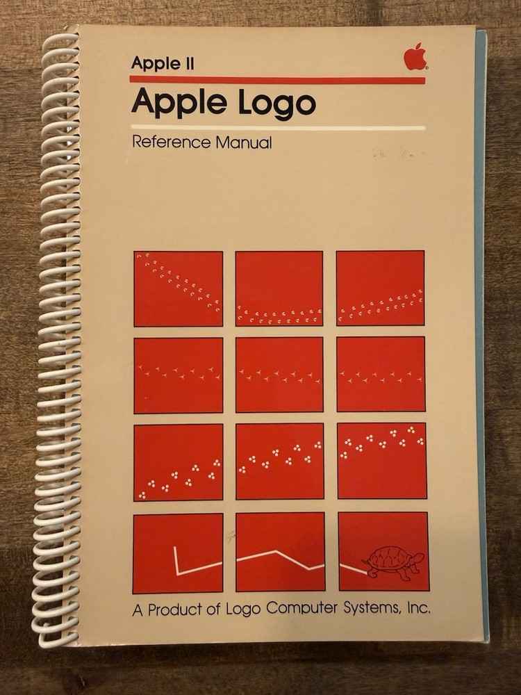 Vintage Apple II Apple Logo Reference Manual  1982 VERY GOOD