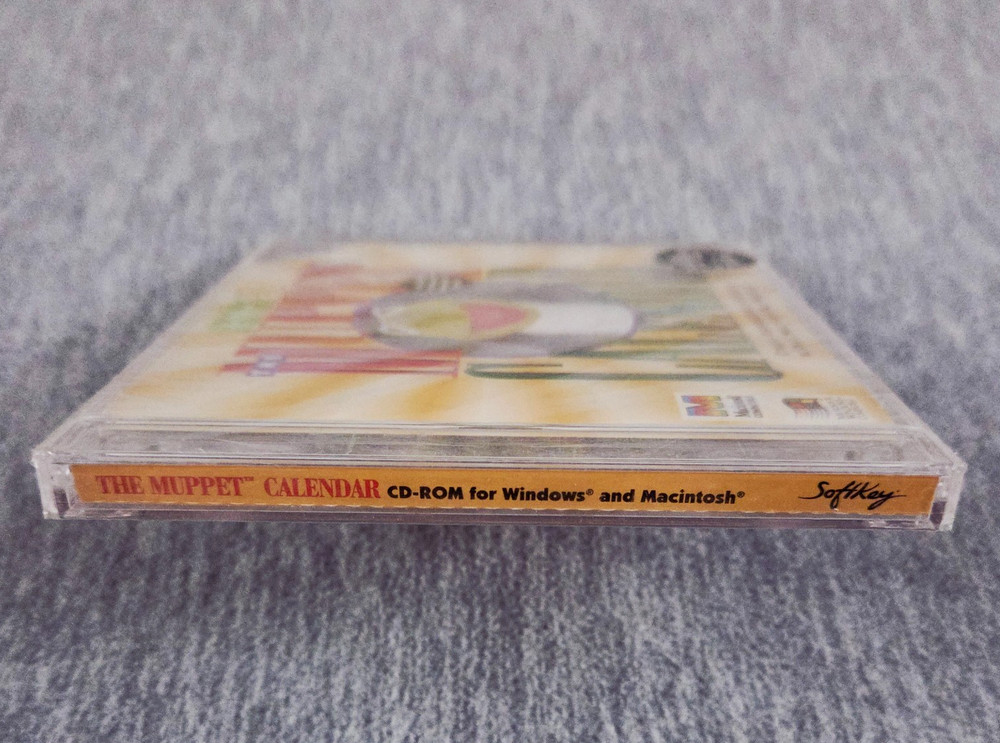 The Muppet Calendar PC Windows and or Mac Software 1995 NEW