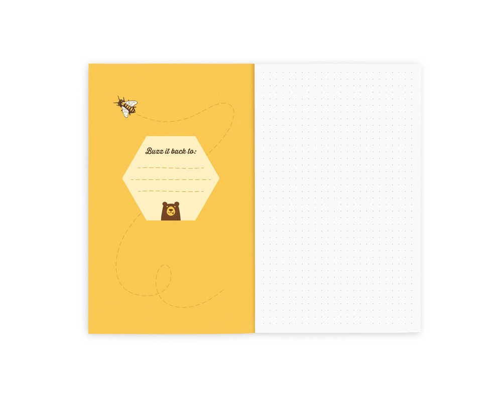 Retro 51 'Buzz' Honeybee Rescue Classic Notebook - Dotted - NEW