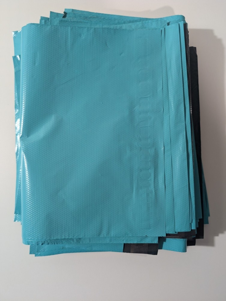 10x13 Poly Mailers - Teal - 90 Count - Thin!