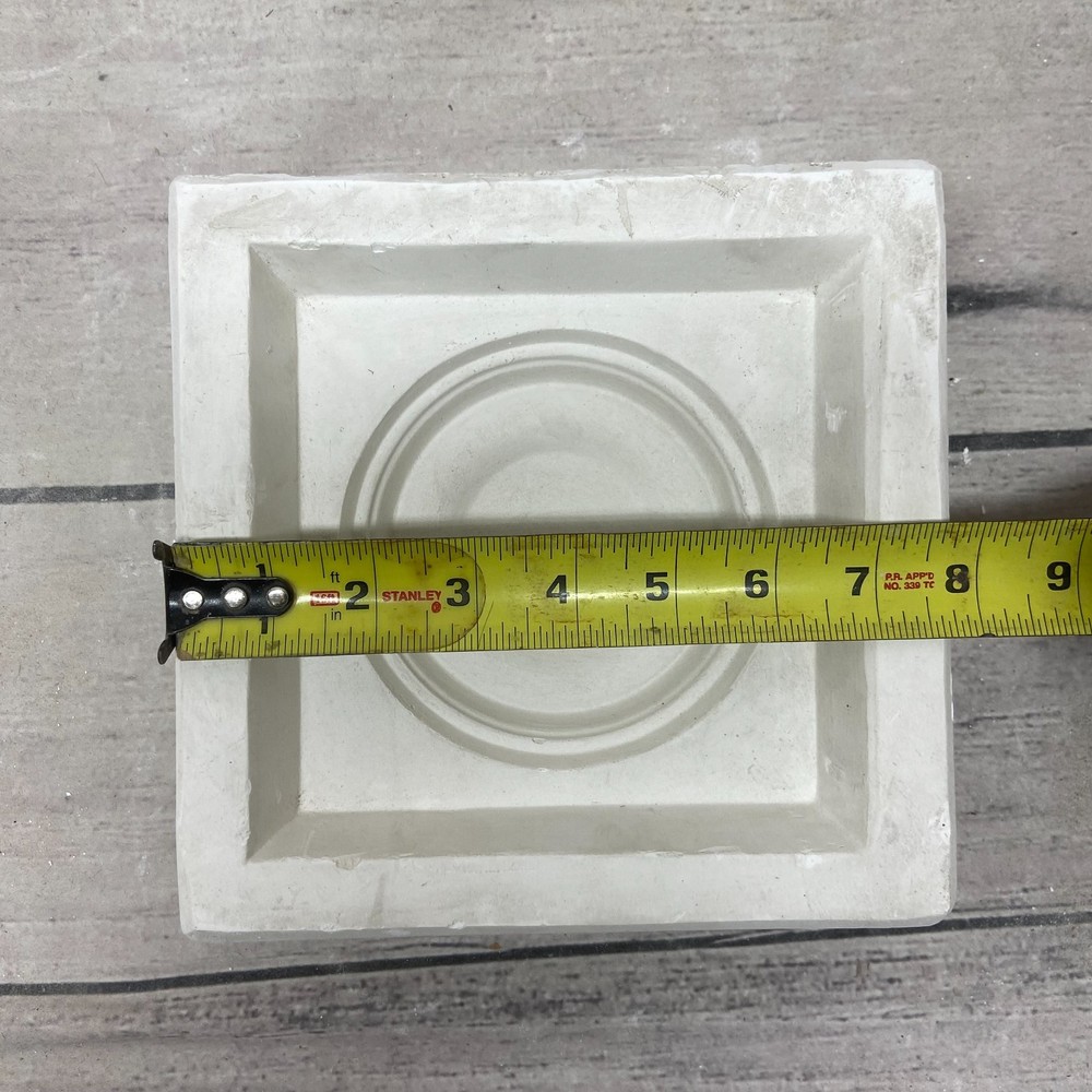 Unbranded Ceramic Casting Mold Square Open Pour