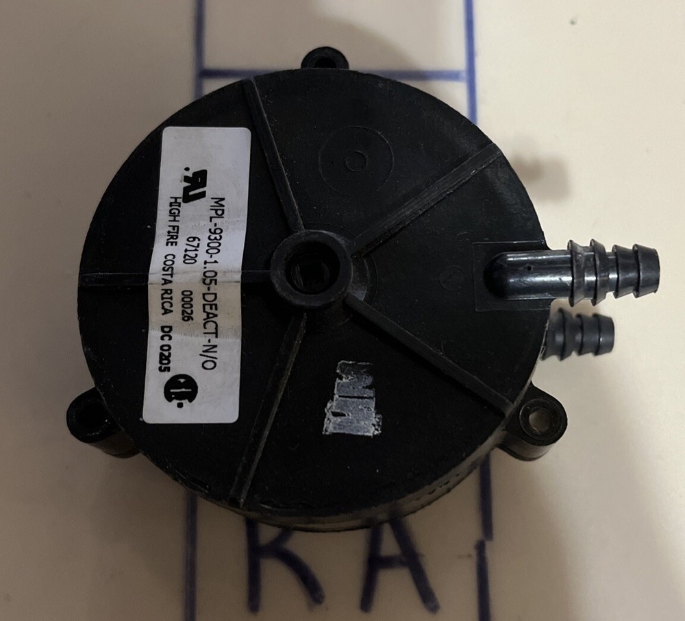 MPL-9300-1.05 Furnace Pressure Switch (RA)