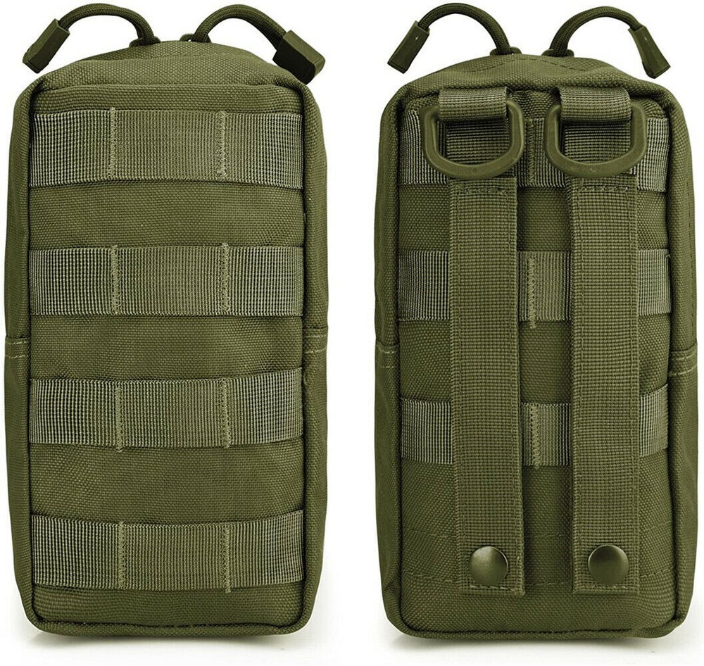 Tactical MOLLE Pouch Multi-Purpose Compact EDC Utility Pouch Admin Organizer