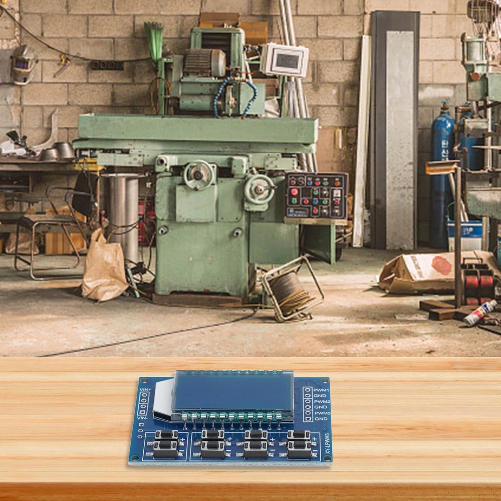 Adjustable Rectangular Wave Signal Generator with Serial Communication