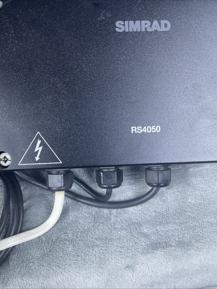SIMRAD RS4050 Radar Interface Power Supply Box - Processor - TESTED! WARRANTY!