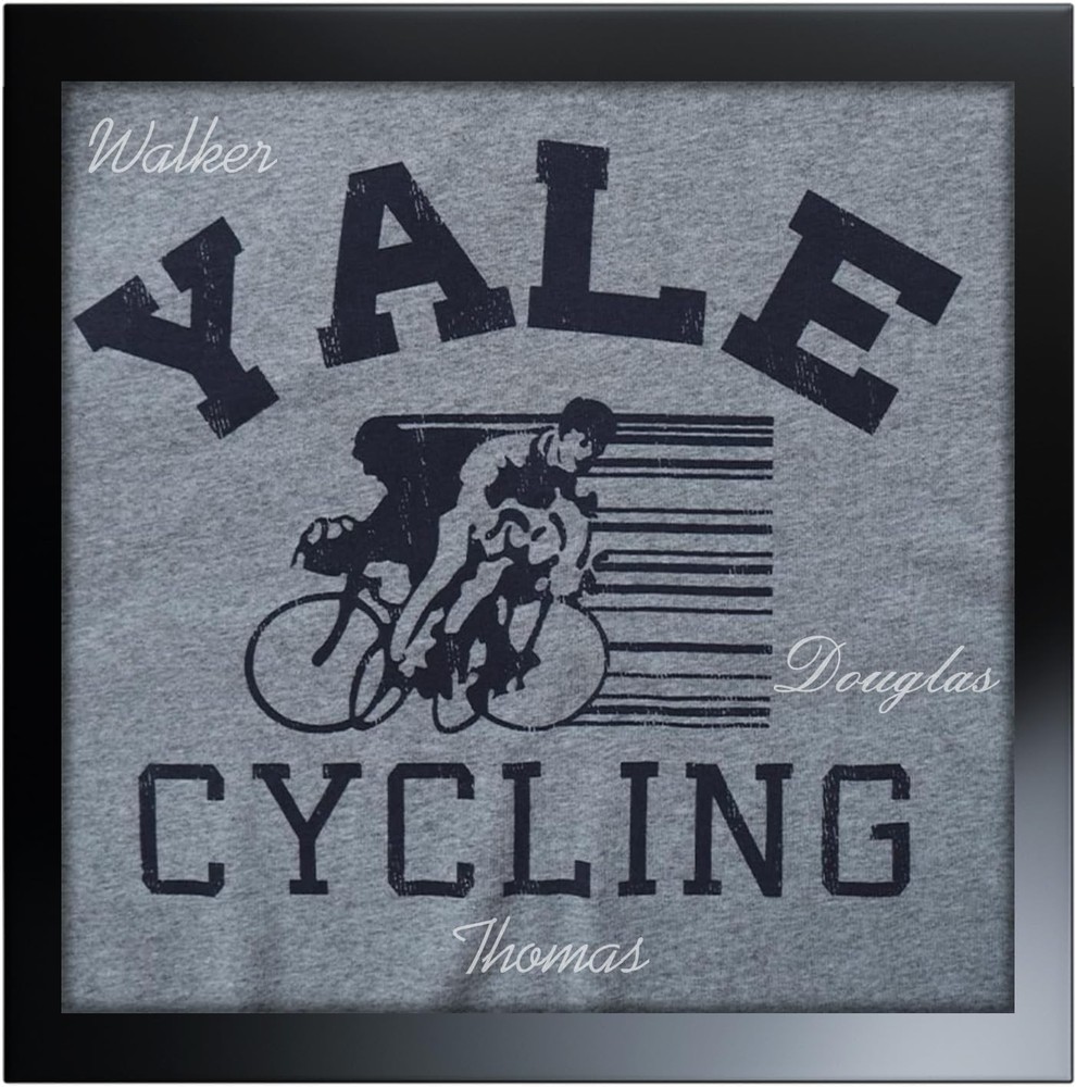 T-Shirt Display Frame for Front Graphics up to 12" x 12", Solid Wood Shadow B...
