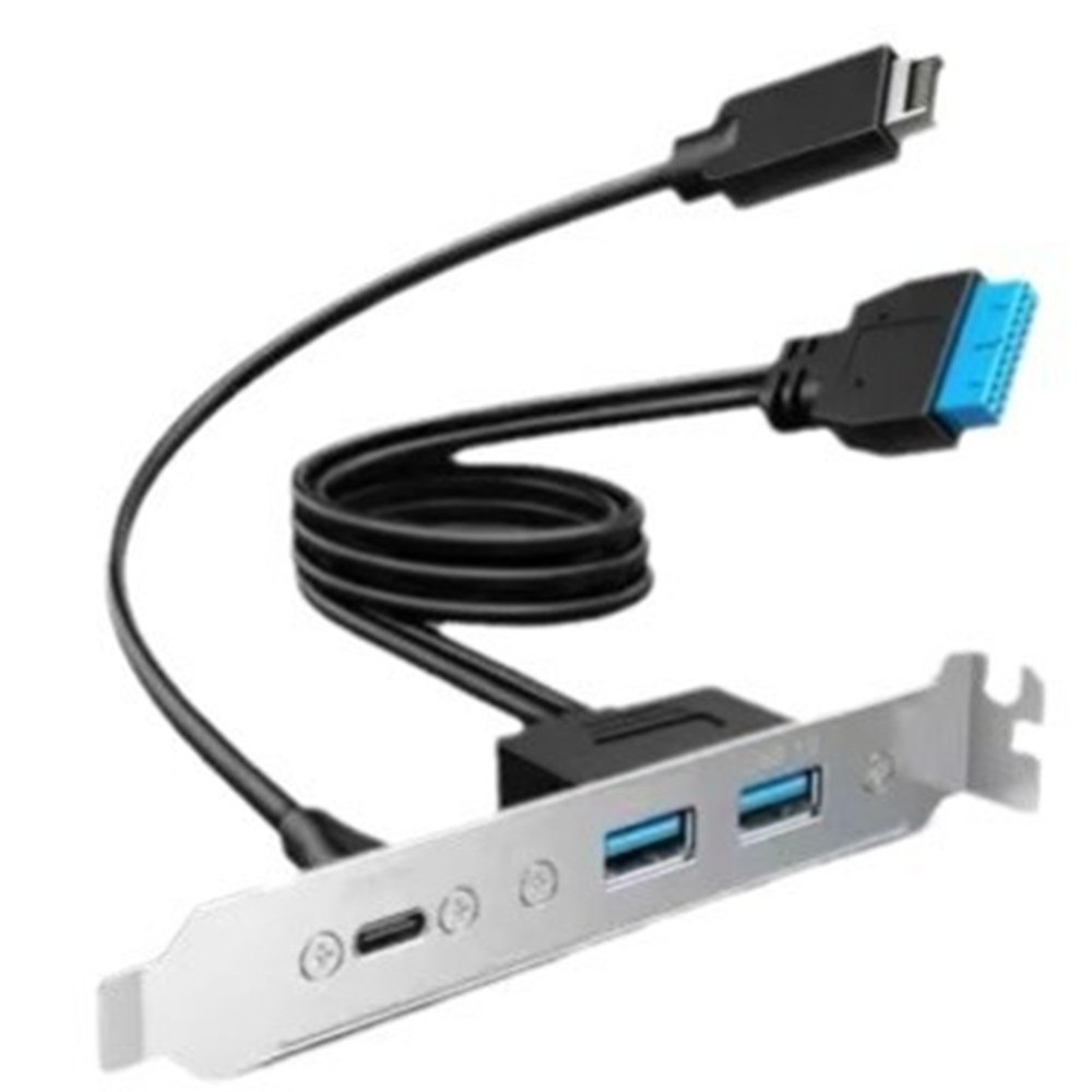 20Gbps USB3.2 Gen2x2 Front Panel Adapter, USB-C and USB to USB3.2 Type-E1106