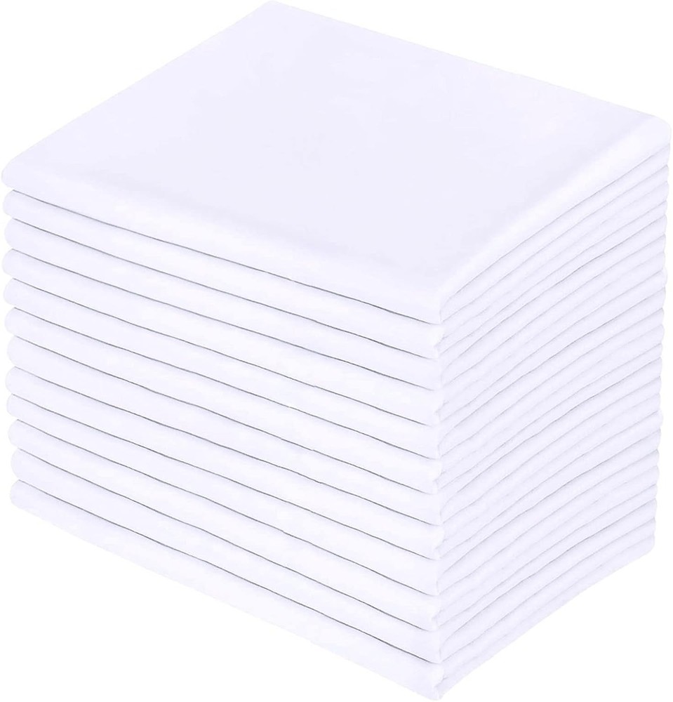 Queen Size Microfiber Pillowcases Bulk White
