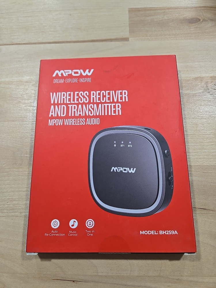 Mpow Wireless Receiver And Transmitter BH259A
