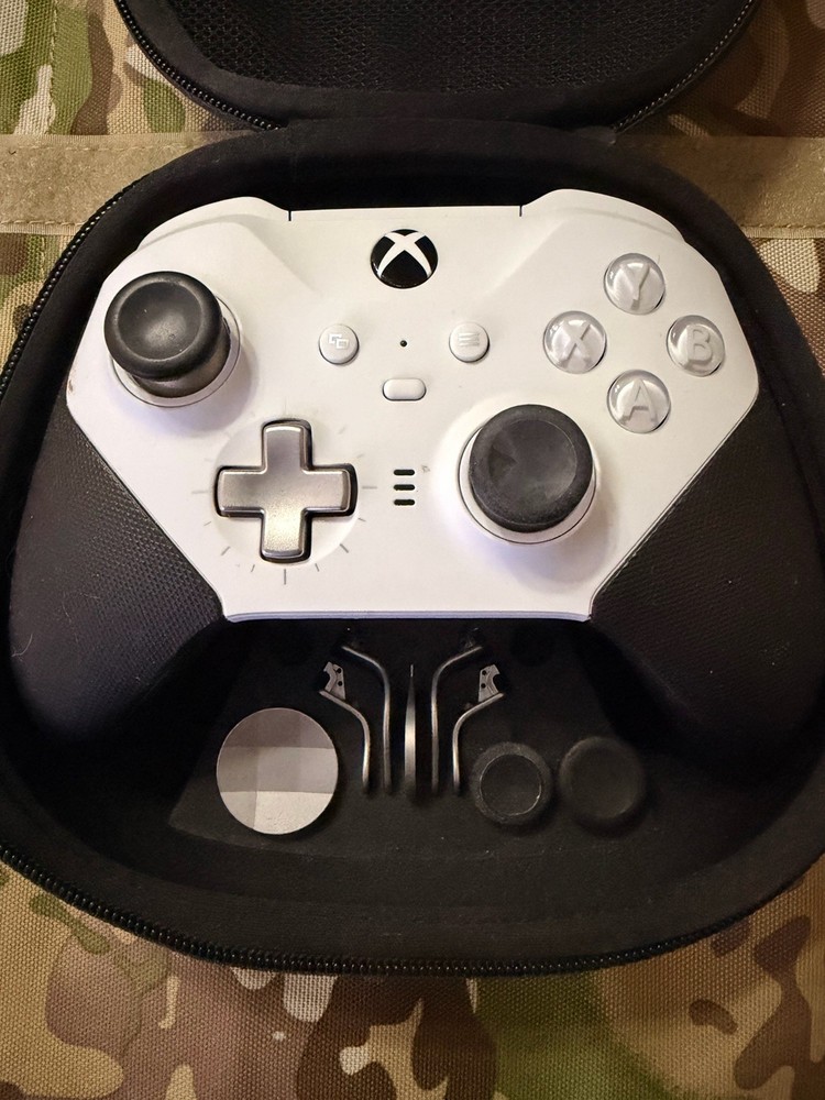 Xbox Elite Controller USB-C with Carrying Case, Cable, Thumbsticks, D-pad