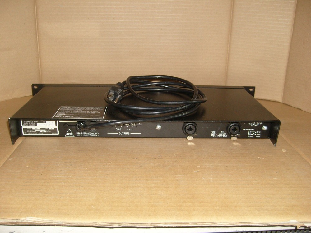Crown D-45 2 Channel Audio/Stereo Rack Mount Power Amplifier