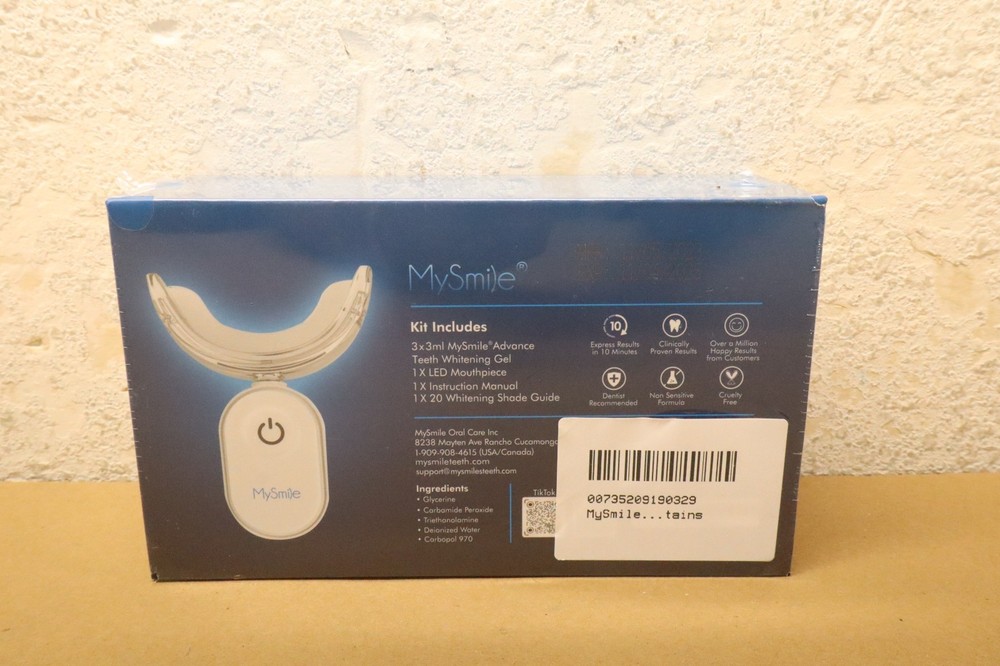 MySmile Pro Teeth Whitening Kit with LED Light