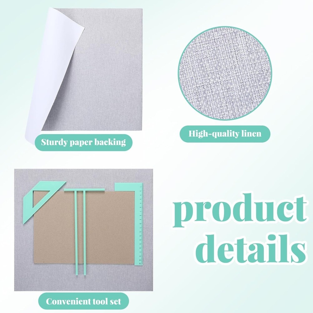 Complete Book Binding Kit: 34 Pcs Supplies**
