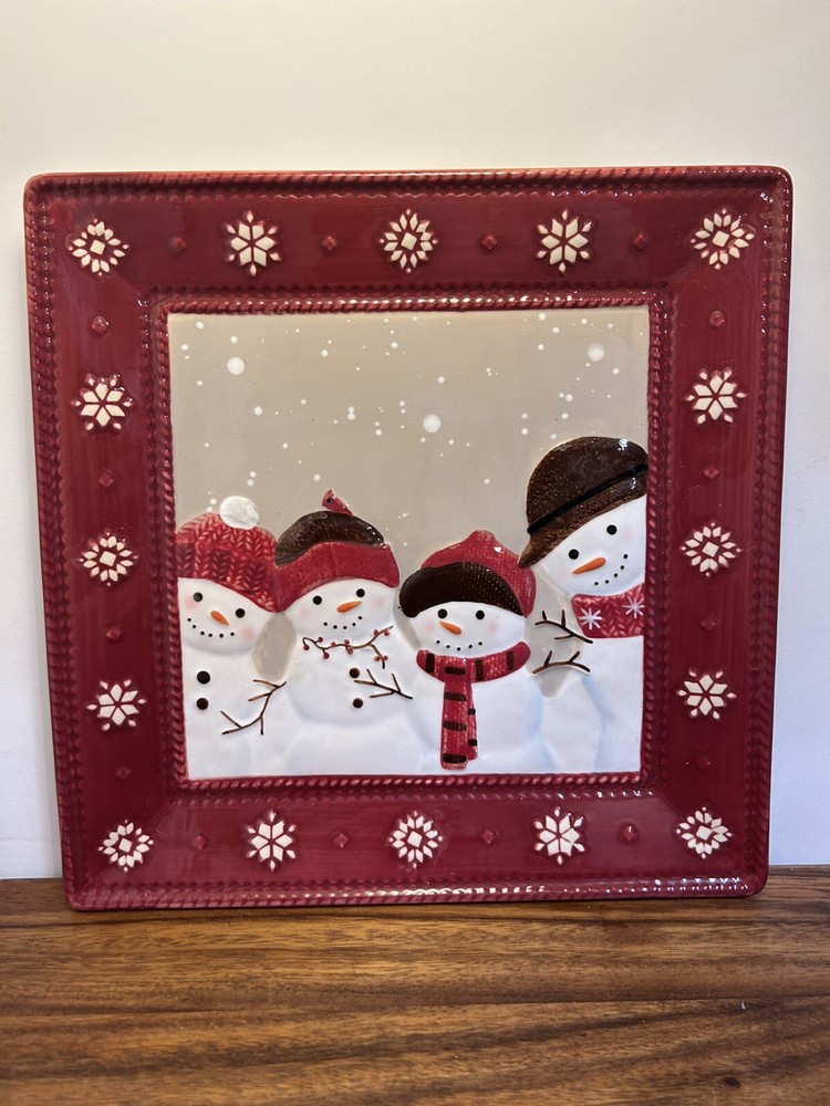St. Nicholas Square "Warm Wishes " Serving Platter