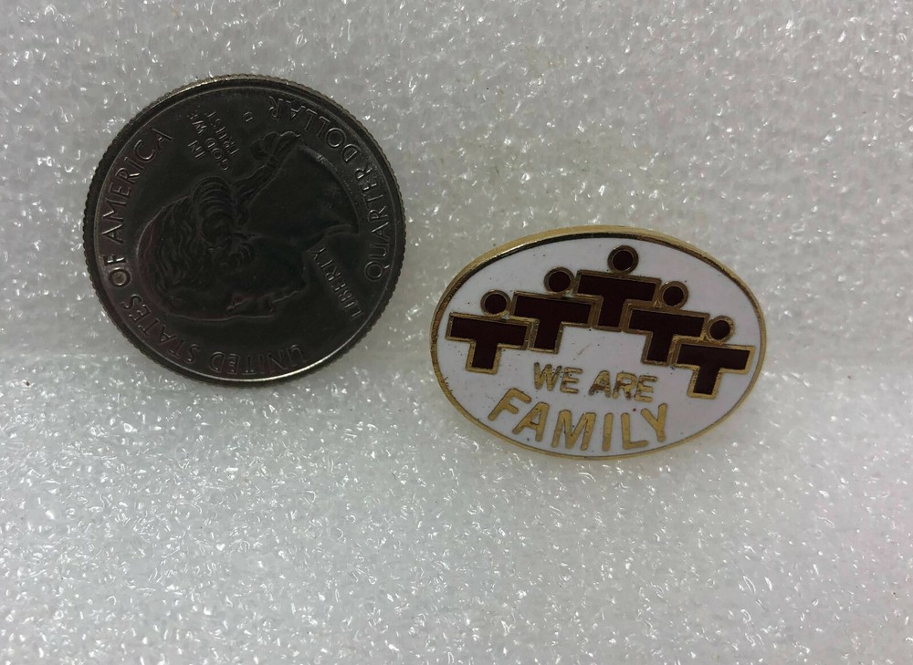 We Are Family Pin