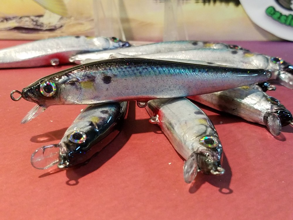 CUSTOM WRAPPED 95MM JERKBAITS