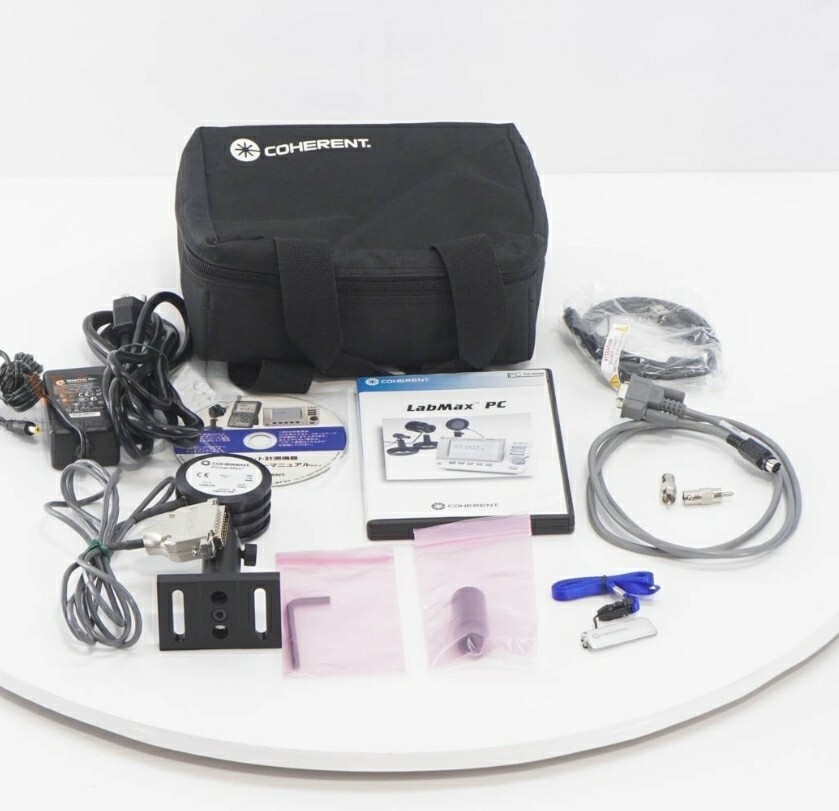 Coherent Labmax TO Laser Power Meter Software Power Sensor PM3 CarryBag Tested