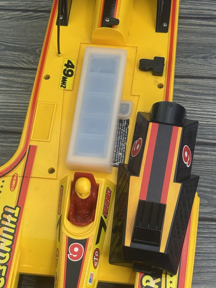 Vintage Remco Thunderhawk Remote Control Boat RC Remote CLEAN UNTESTED AS IS