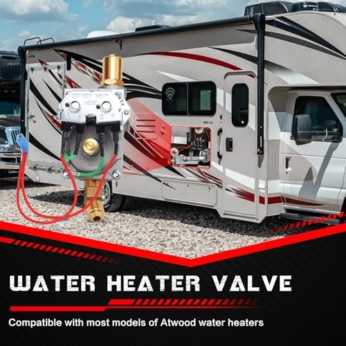 GC10A-4E 92089 RV Water Heater Gas Valve Replaces Atwood/Dometic 10 Gallon