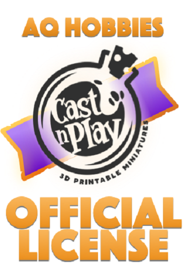CastnPlay #840_Wind Elementals (3 Miniatures) - no Base - 32mm