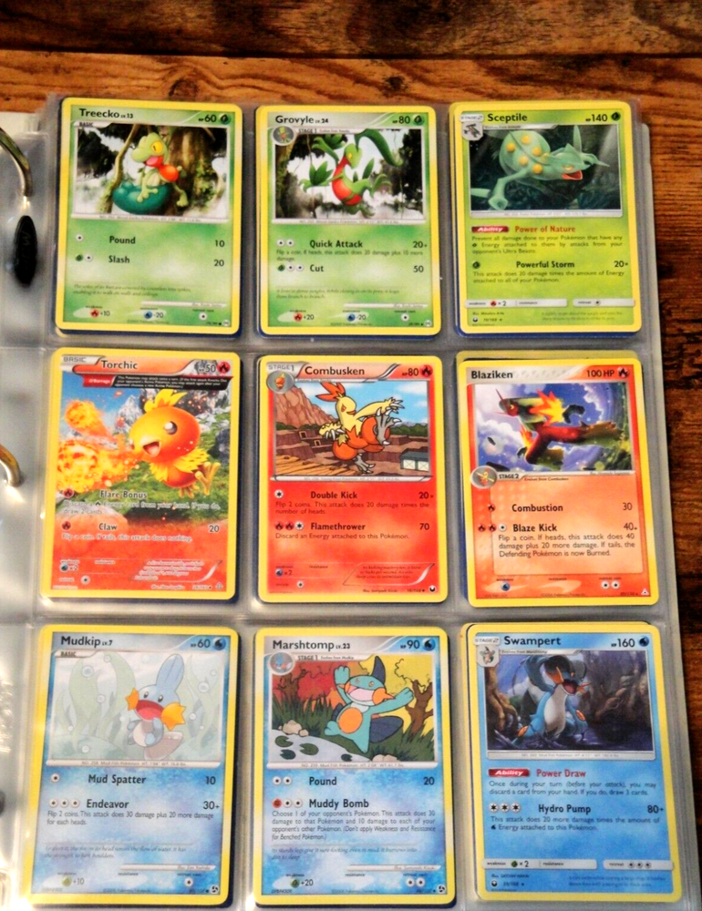 🌟ENTIRE GENERATION 3 POKEMON CARD COLLECTION🌟 # 252-386 Complete Set | Curated